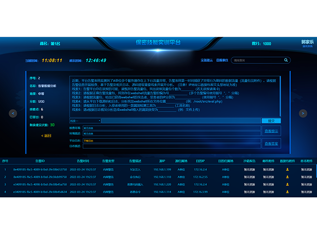 k8凯发安全保密技能演练平台